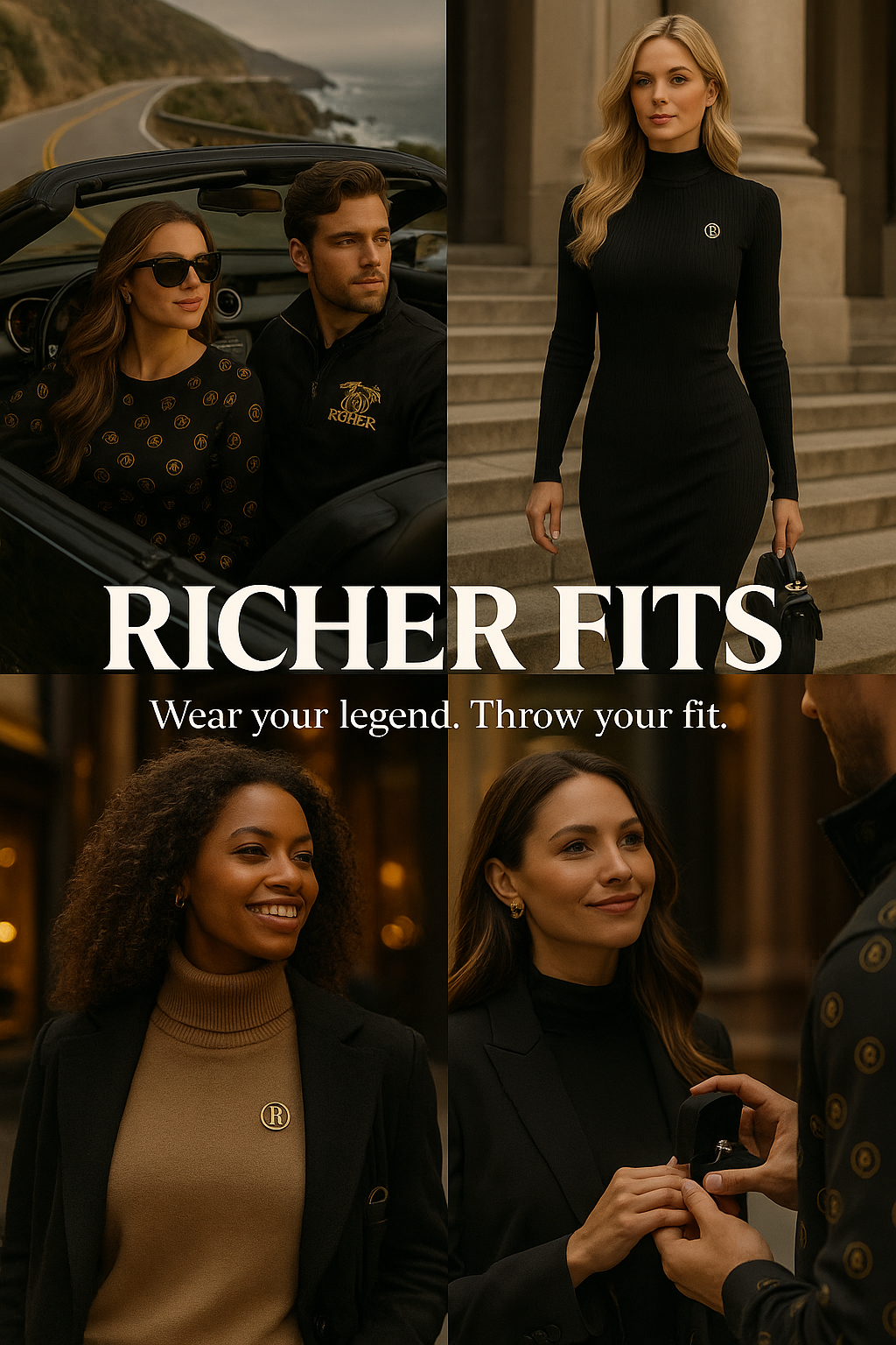 Richer Fits- Wear the Movement Throw your Fit