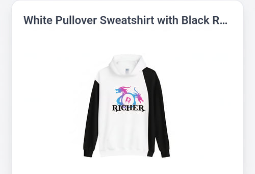 2 tone Richer Hoodies