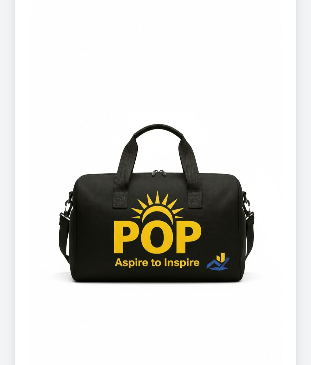 Pop Bag Black Yellow